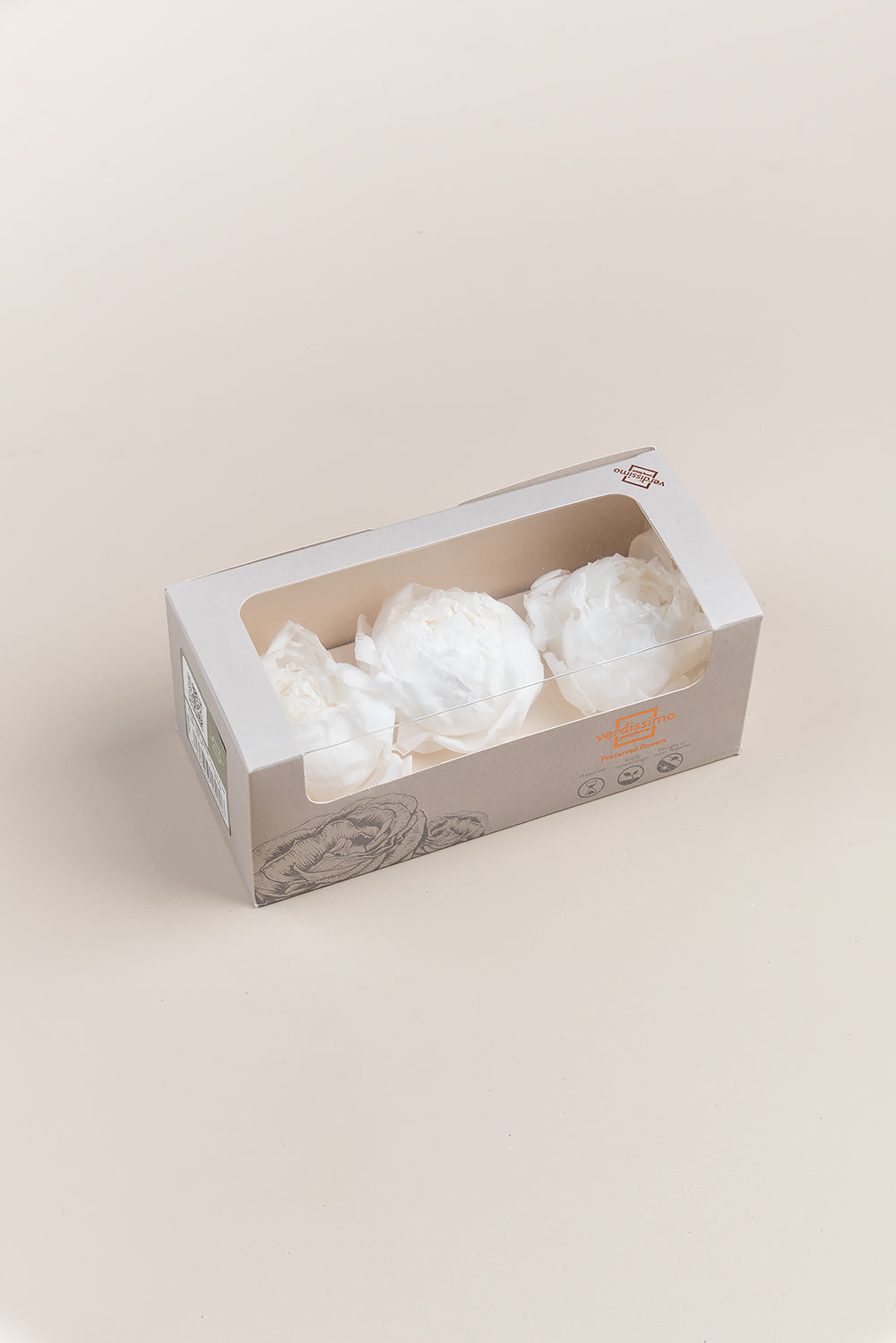 Peonía - Caja 3 cabezas