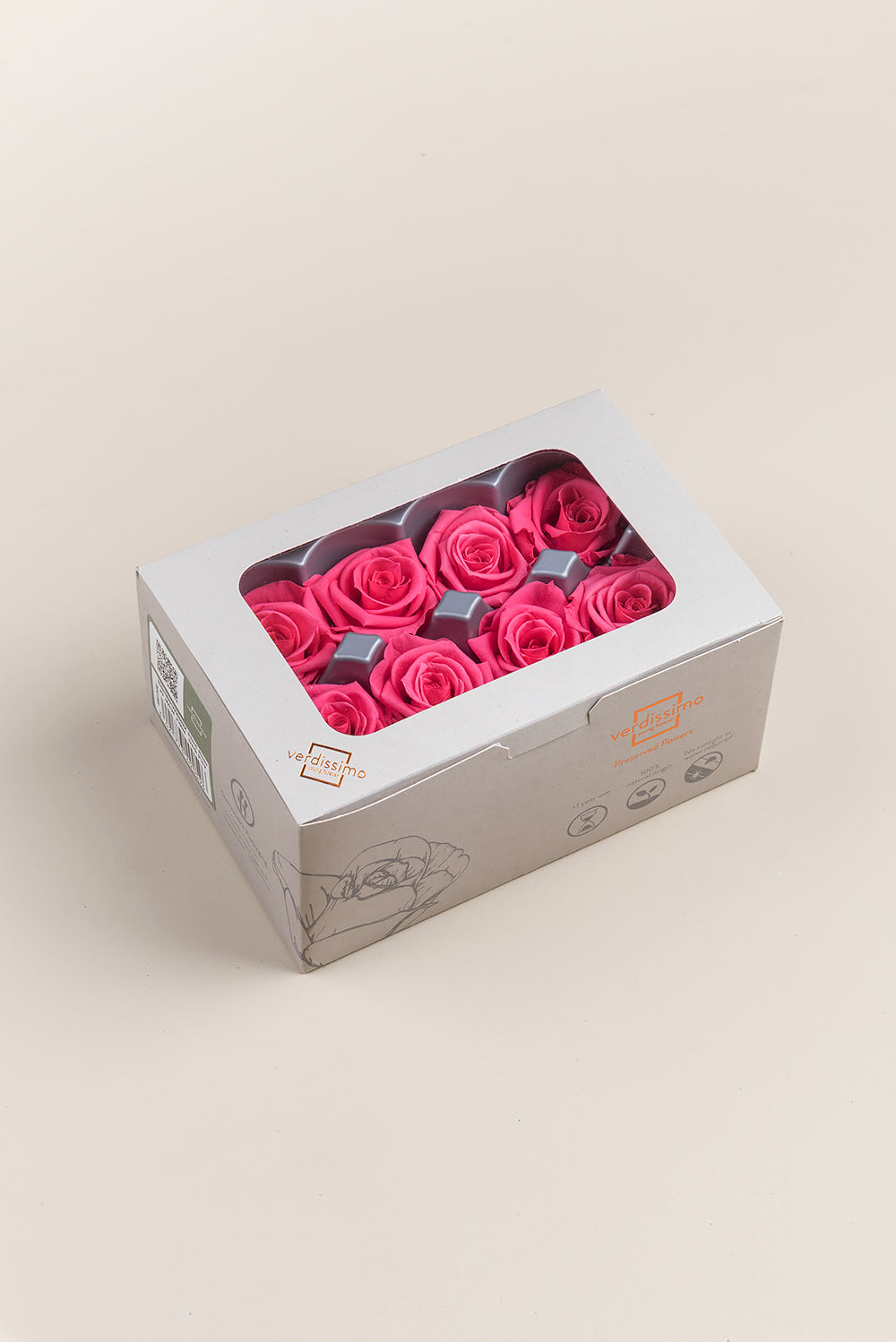 Rose Medium - Box 8 heads