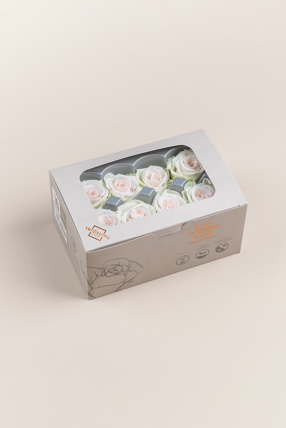 Rose Medium - Box 8 heads