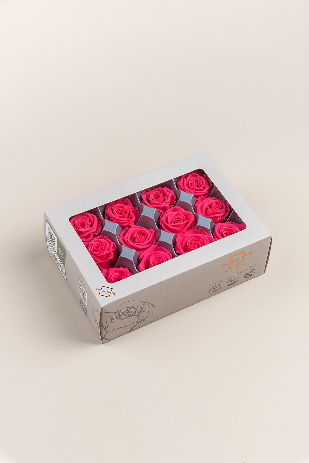 Rosa Mini - Caja 12 cabezas