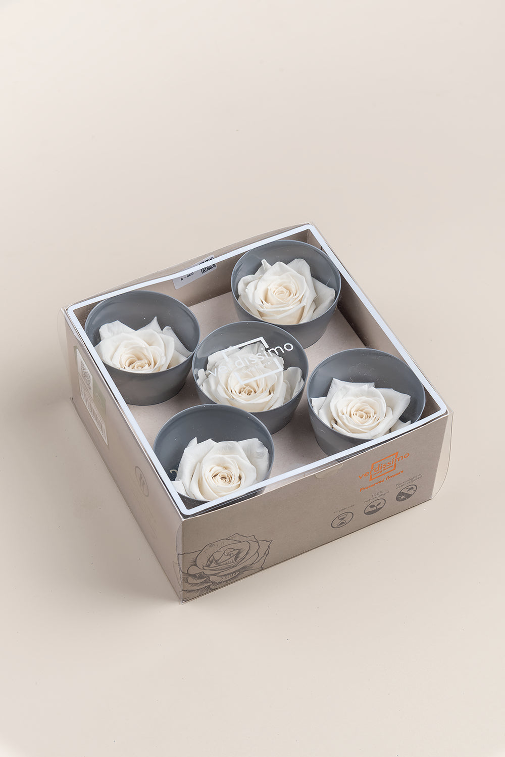 Rosa Queen - Caja 5 cabezas