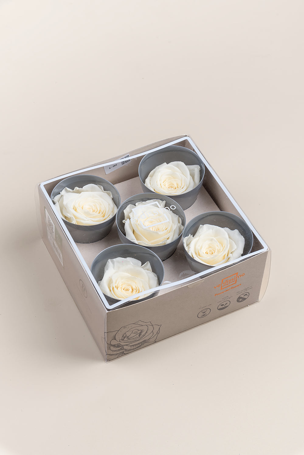 Rosa Queen - Caja 5 cabezas