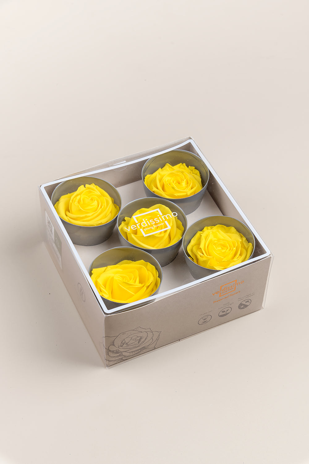 Rosa Queen - Caja 5 cabezas