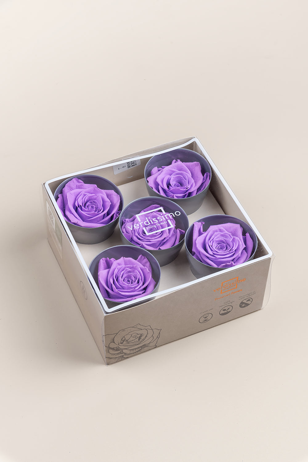 Rosa Queen - Caja 5 cabezas