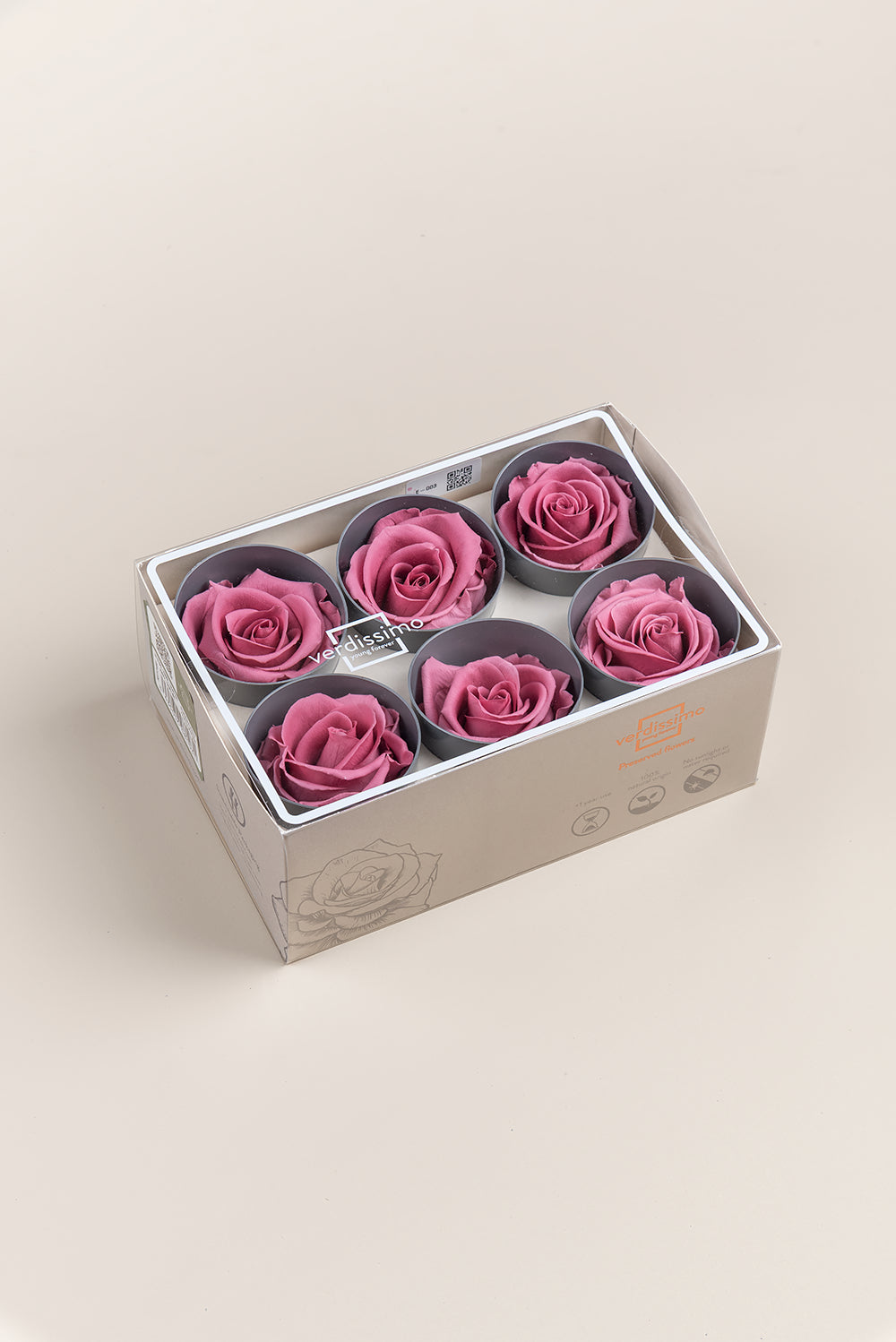 Rose Standard - Boîte 6 têtes