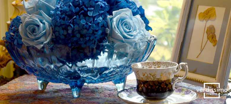 La flor del mes: la hortensia azul - Verdissimo