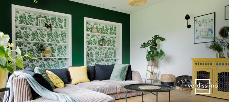 Dekoration mit der Farbe Grün: die besten 6 Ideen für Ihr Zuhause