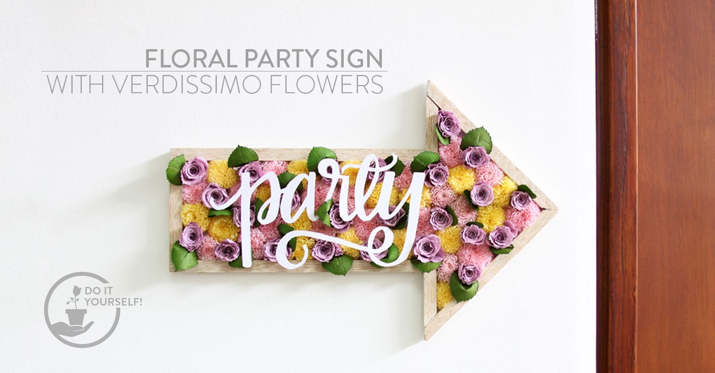 diy 2 floral arrangements - verdissimo